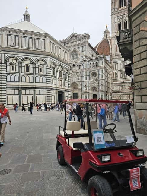 Golf Cart Firenze: Tour Guidato Esclusivo e Sostenibile - Piazzale Michelangelo and the best panorama