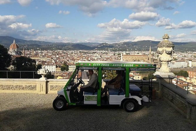 Golf Cart Tour of Florence Michelangelo & Panoramic Hills - Bobolino Garden and Galileo’s Florence