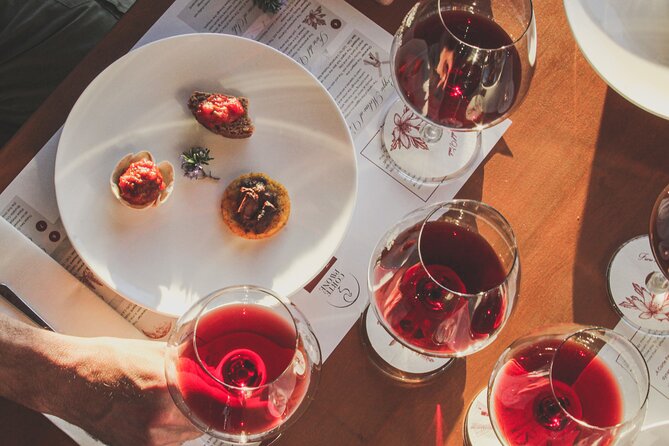 Gourmet Wine & Food Tasting - Arriving at Corte Pavone near Montalcino
