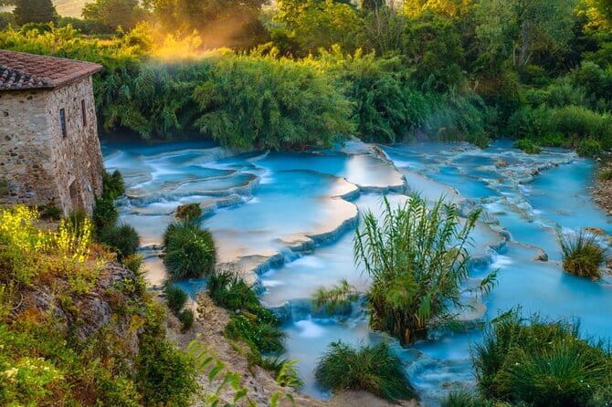 Guided tour of the wonderful Terme di Saturnia - Leaving Florence for Terme di Saturnia