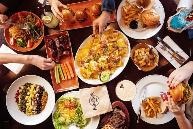 Hard Rock Cafe Florence with Set Lunch or Dinner - Gold, Diamond, or Ultimate: choosing the right menu