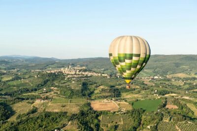 Hot Air Balloon ride in the Chianti Valley Tuscany
