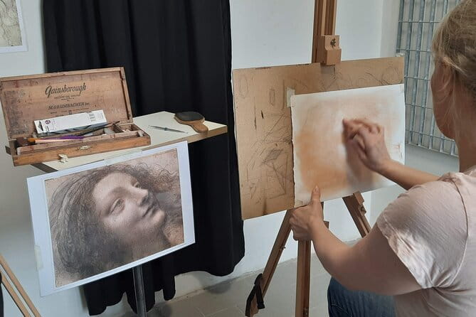Leonardian Drawings & art workshop in Florence - What happens during the three hours