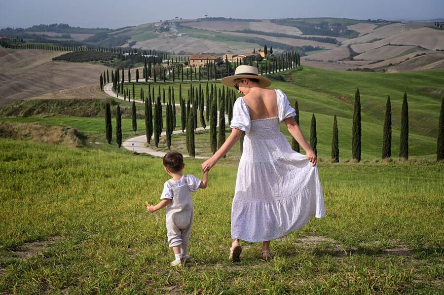 Magic Tuscany Tour - The first photo stops set the tone