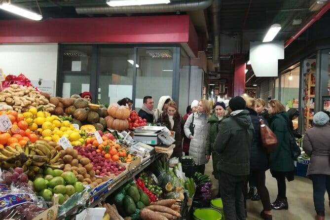 Market Food Tour in Florence + 4 courses lunch Cooking Class - Cooking at Chefactory’s professional kitchen