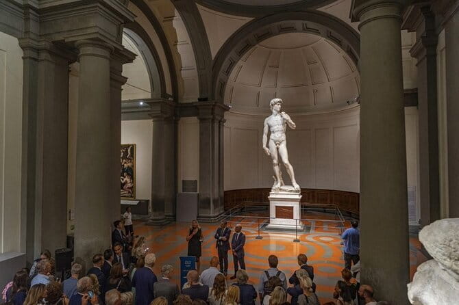 Michelangelo's David Accademia Gallery Small Group Tour - Group size, headsets, and pace