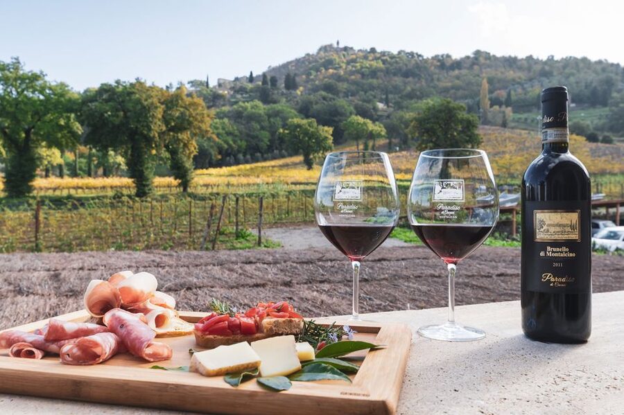 Montalcino: Private Cellar Tour, Wine Tasting & Appetizers - Tuscan appetizers turn the tasting into lunch