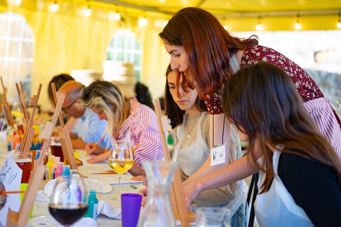 Paint And Drink Florentine Hills Art at La Birr'aia in Marignolle - Who will enjoy this Friday evening