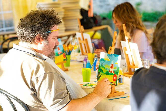 Paint And Drink Florentine Hills Art at La Birr'aia in Marignolle - Small details that make the evening memorable
