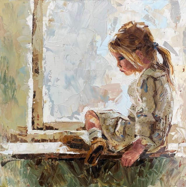 Palette Knife Painting Class Florence - What the final hour is like
