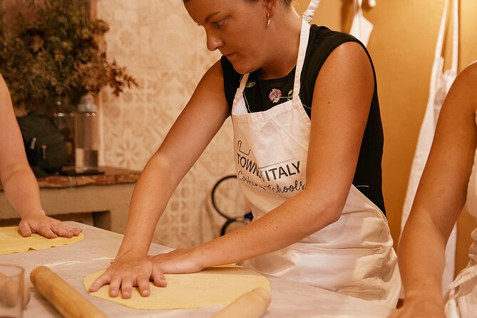 Premium Pasta and Gelato Cooking Class in Florence - Making pasta in the heart of Florence