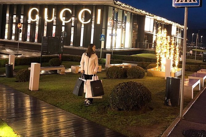 PRIVATE Full-Day Shopping Tour: The Mall GUCCI and Spaces PRADA outlet - Is $390.37 per person a fair price?