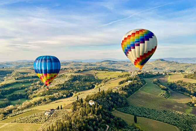 Private Hot Air Balloon ride in Tuscany countryside from Chianti - Key points to know before booking