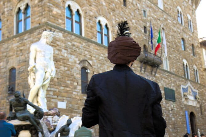 Private Kids Treasure Hunt in Palazzo Vecchio. Timed entry! - Starting with statues and secrets in Piazza della Signoria