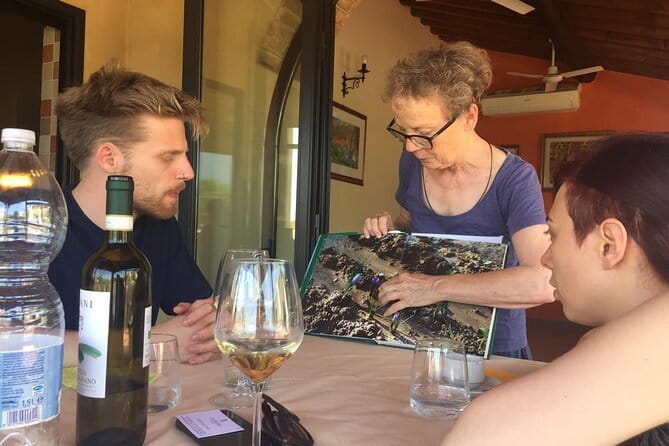 San Gimignano, Saffron and Vernaccia Wine from Florence - First winery, Vernaccia, and a Tuscan lunch