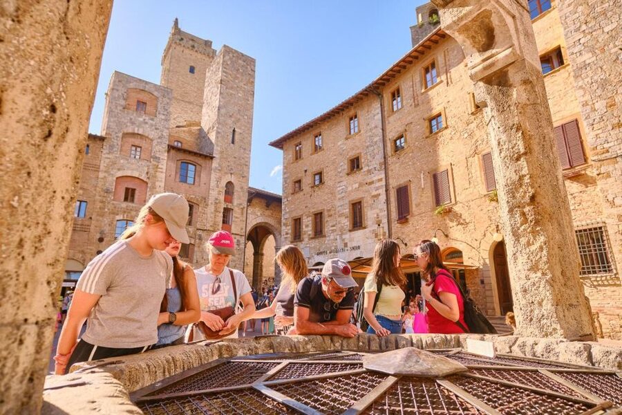 San Gimignano, Volterra, St Galgano Abbey small group tour - Meeting the coach near Santa Maria Novella