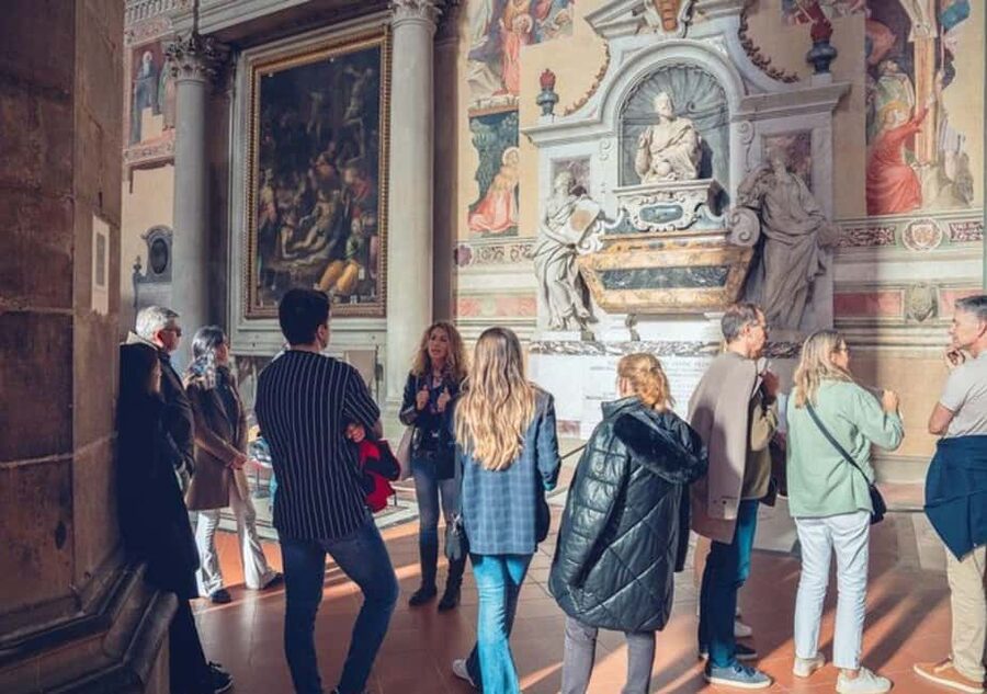 Santa Croce Church Guided Tour in Florence - Donatello’s crucifix and the Niccolini memorial