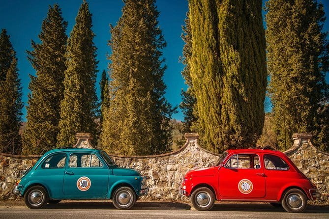 Self-Drive Vintage Fiat 500 Tour from Florence: Sunset Drive and Aperitivo - Starting in Scandicci, not central Florence