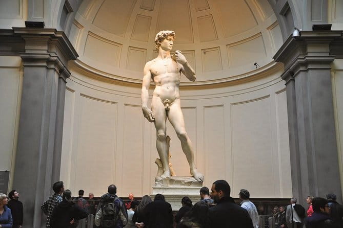 Skip the line: Accademia Small Group and walking tour of Florence - A one-hour introduction to Florence’s historic center