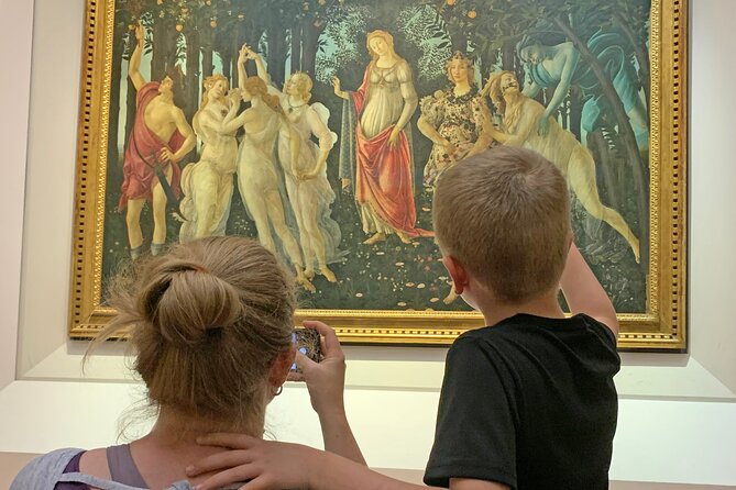 Skip-the-Line Uffizi Museum and Galleries Private Guided Tour for Kids and Families in Florence - A realistic 2.5-hour pace