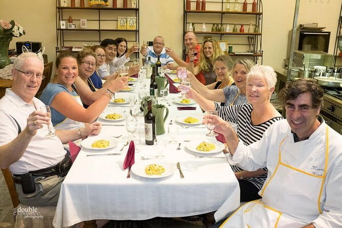 Small-Group Cooking Class in Castle with Optional Transfer - Cooking in two authentic Tuscan kitchens