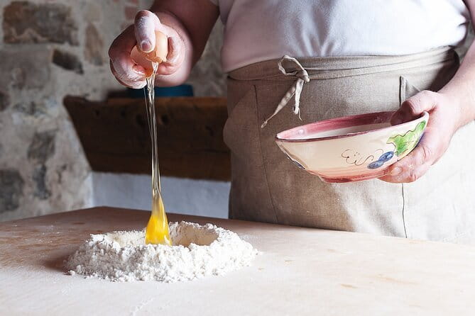 Small Group Pasta Making Class Wine Tasting in a Tuscan Castle - The meal you helped prepare