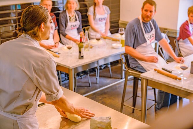 The Italian Way: Pizza and Gelato Class with Unlimited Wine - Making chocolate gelato while the dough rises