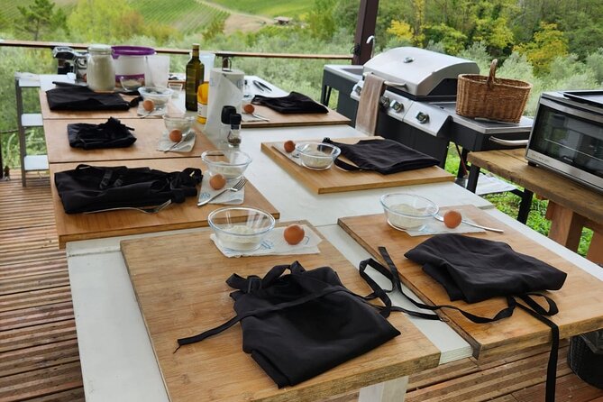 Truffle Hunting in Chianti, pasta class and lunch - Making tagliatelle after the hunt