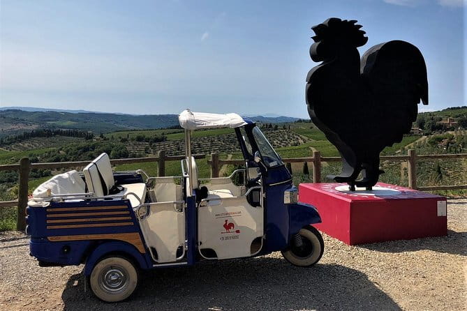 Tuk tuk in Chianti - Greve in Chianti: an easy first stop