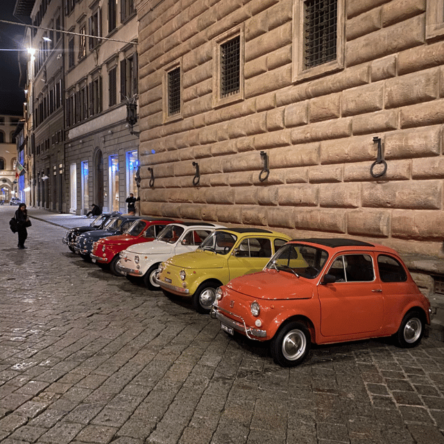 Tuscan Evening Tour: Fiat 500, 8:30 to 10 PM - The value of $175.59 per person