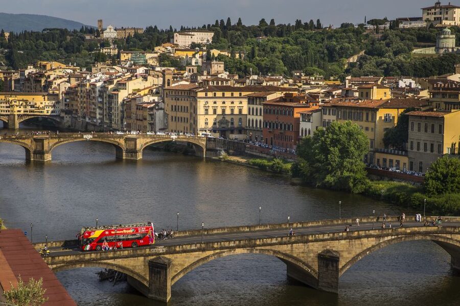 Uffizi Gallery & Hop-on Hop-off Bus Tour - The meeting point requires careful planning