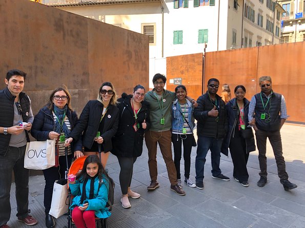 Uffizi Gallery Small Group Tour - The terrace above Loggia dei Lanzi