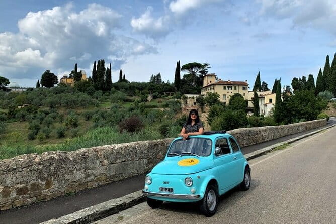 Vintage Fiat 500 Wine Tour and Tuscan Lunch at Farm in Chianti - The Chiantigiana Road and Its Open Views