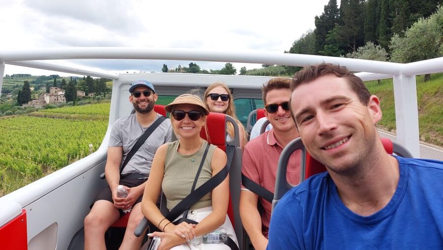 Wine Tour in Open Top Van - Lunch and wine in the Chianti hills